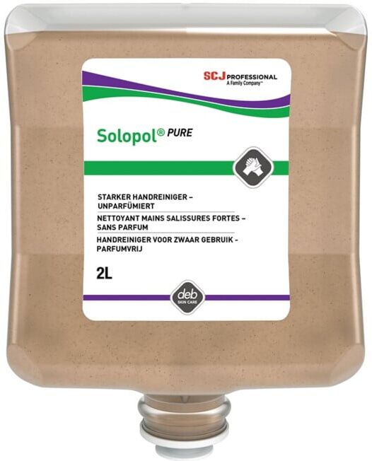 Nettoyant p. les mains Solopol Classic PURE 2 l sans savon, pH neutre cartouche (SCP2LT)