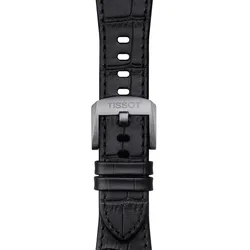 Tissot Ersatzarmband Leder schwarz 12 mm für PRX Modelle mit 40 mm Durchmesser