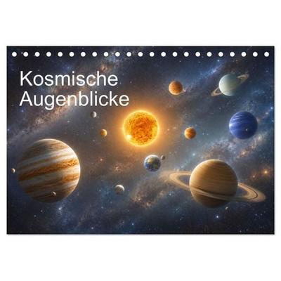 Kosmische Augenblicke (Tischkalender 2027 DIN A5 quer), CALVENDO Monatskalender