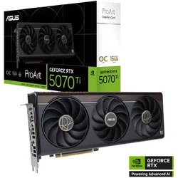 ASUS ProArt GeForce RTX 5070 Ti OC Edition 16GB GDDR7 Content Creation Grafikkarte