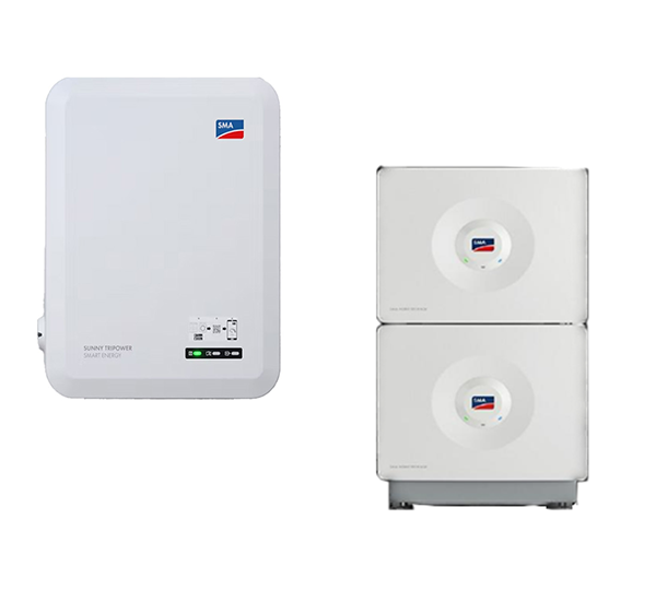 SMA SUNNY TRIPOWER SE 6.0 + HOME STORAGE 6.5 HV-SPEICHERSYSTEM, 6,56 KWH NUTZBAR, 3-PHASIG