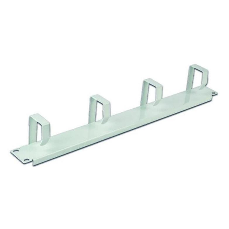 Wirewin 19" 1HE Kabelführungspanel (KFP-4RING METAL)