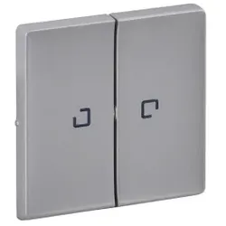 Legrand 755222 Valena Life Wippe Serie beleuchtet Farbe: Aluminium