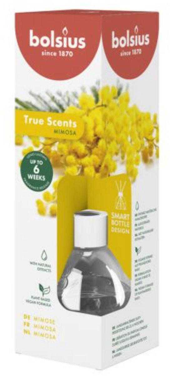 Bolsius True Scents Geurstokjes Mimosa 60 ml
