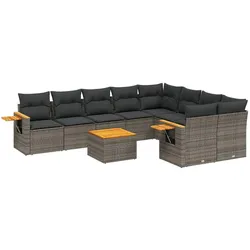 vidaXL, Gartenlounge, Emery (Mit Tisch)