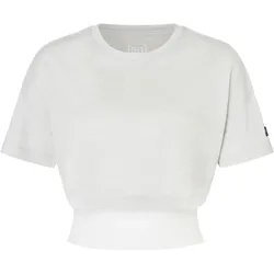 Super Natural, Damen, Sportshirt, Crop (S), Weiss