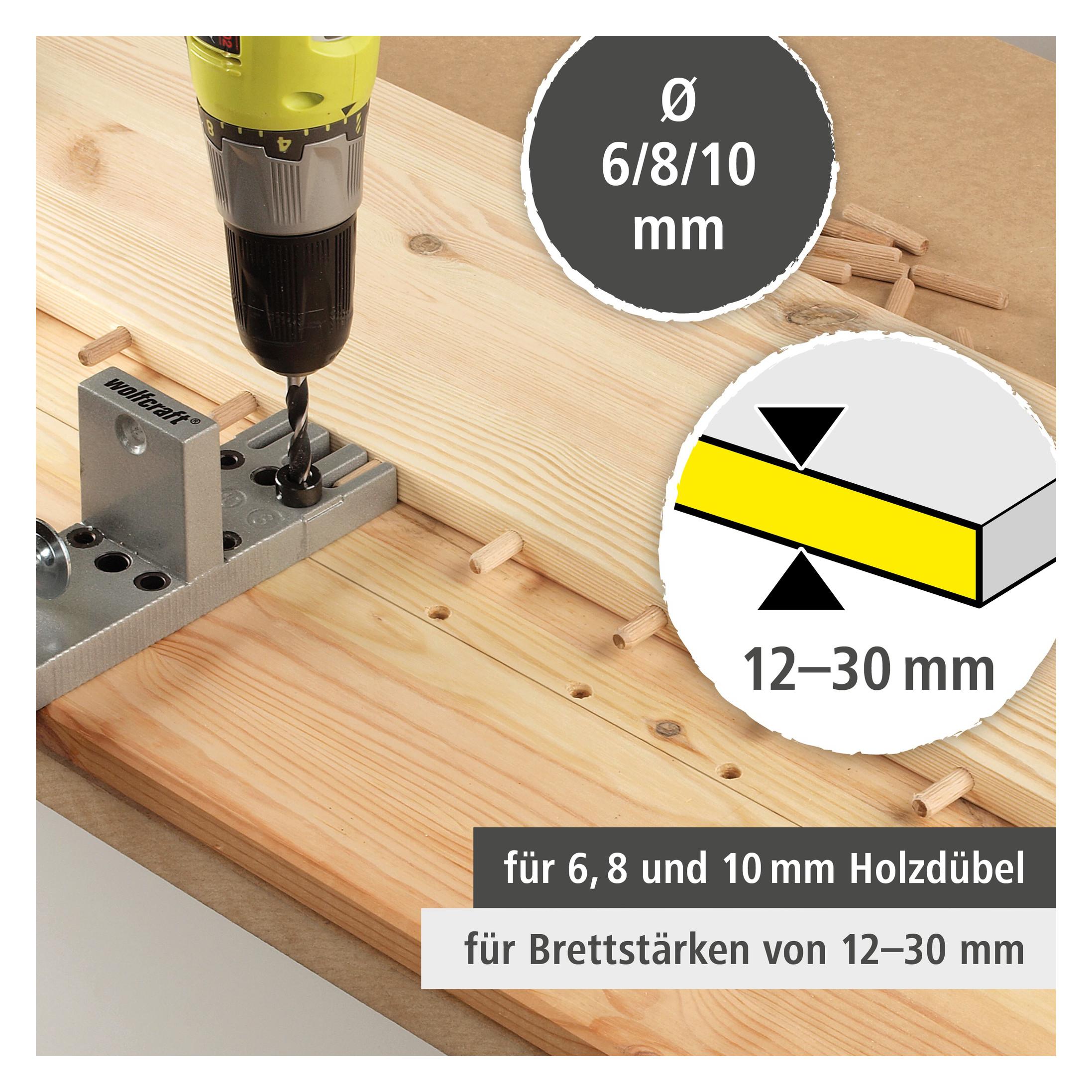wolfcraft 1 Universal-Holzdübler-Set 43-tlg. (40 Stk.) (3750000)