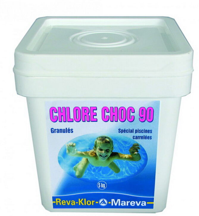 Traitement chlore choc Mareva REVA-KLOR CHOC 90 seau 5kg