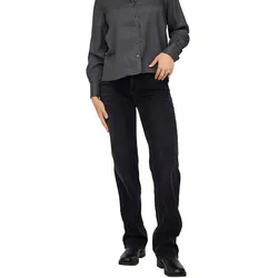 Only Blush Jeans Straight Fit in Schwarz verwaschen-M-L32