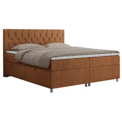 BOXBETT ROMA 180/200 - Orange Strukture - H3