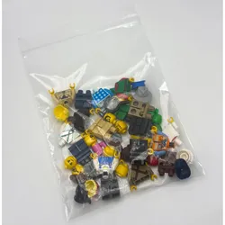 LEGO City 10 Minifiguren Figuren Konvolut mit Zubehoer und Kopfbedeckungen 10 Stueck