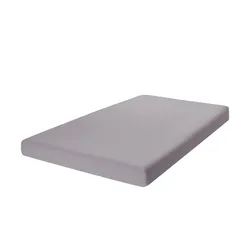 como Boxspring-Spannbettlaken  Uni Jersey 3700 , grau , Maße (cm): B: 90