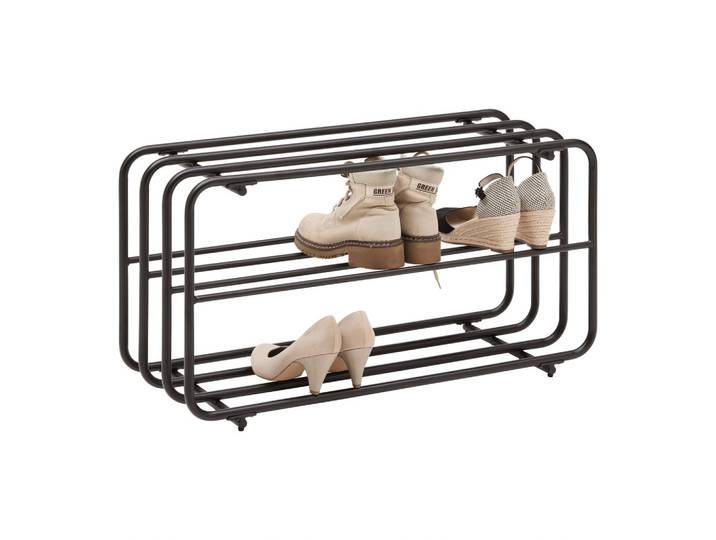 Schuhregal Pipe Schwarz