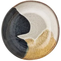 Bloomingville Tiefer Teller Jules, Ø22 x H5cm, mehrfarbig