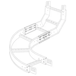 Van Geel PFCSZ Formstückverbinder H125 V4A Edelstahl