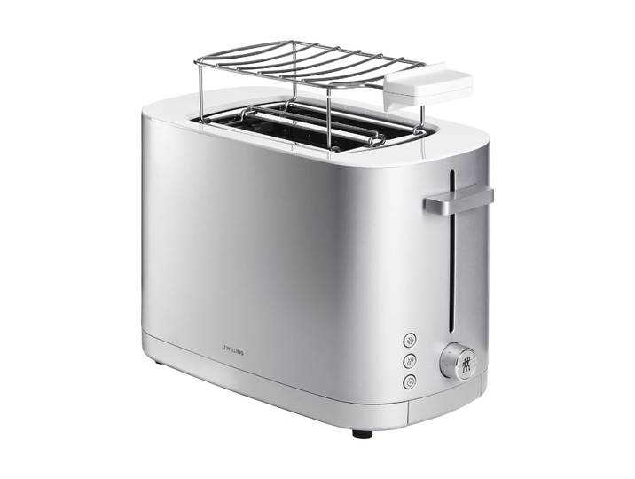 Zwilling Grille-pain Zwilling avec réchauffe-pain 2 fentes courtes Argent