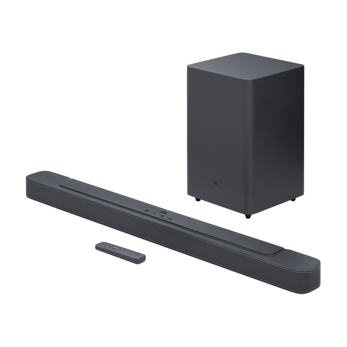 JBL Bar 2.1 Deep Bass (MK2) mit kabellosem Subwoofer Schwarz Bluetooth MP3