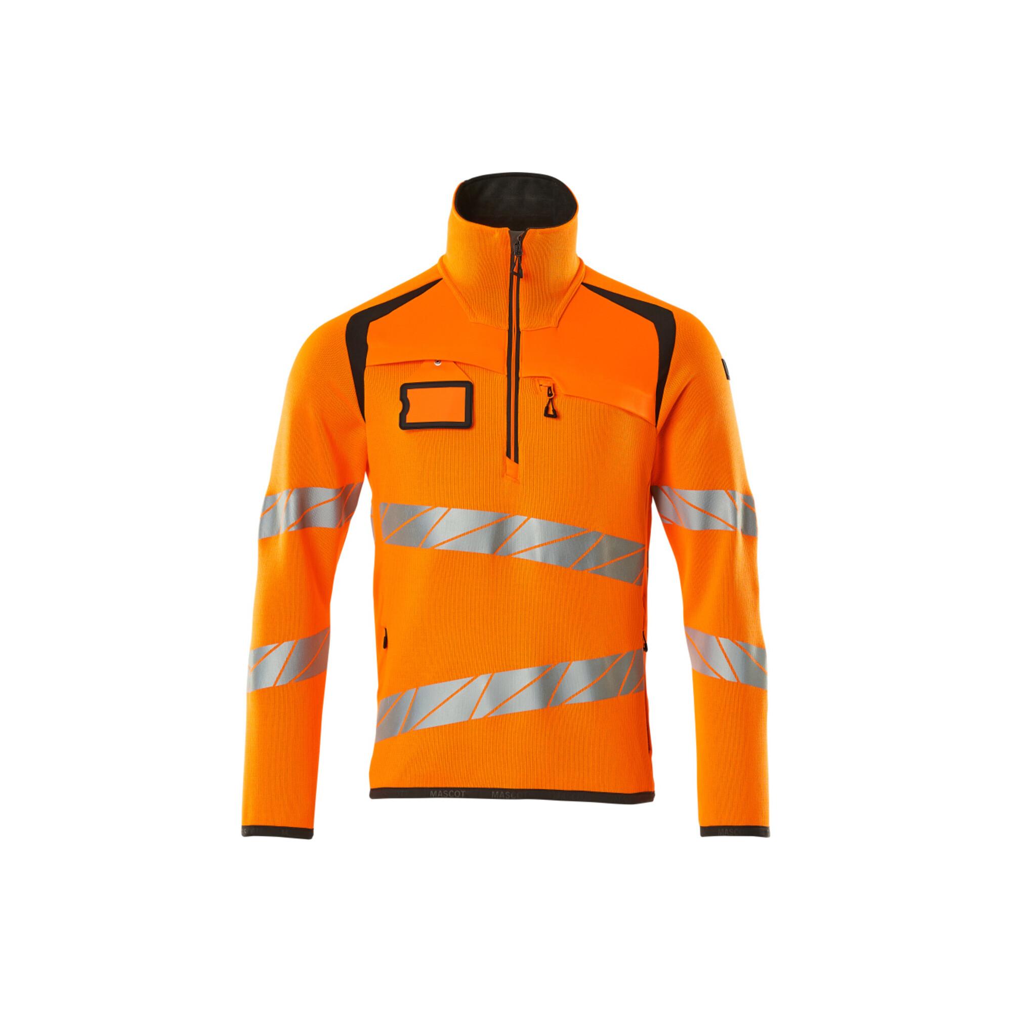 Mascot Strickpullover 2XL hi-vis orange/dunkelanthrazit kurz Reißverschluss (19005-351-1418-2XL)