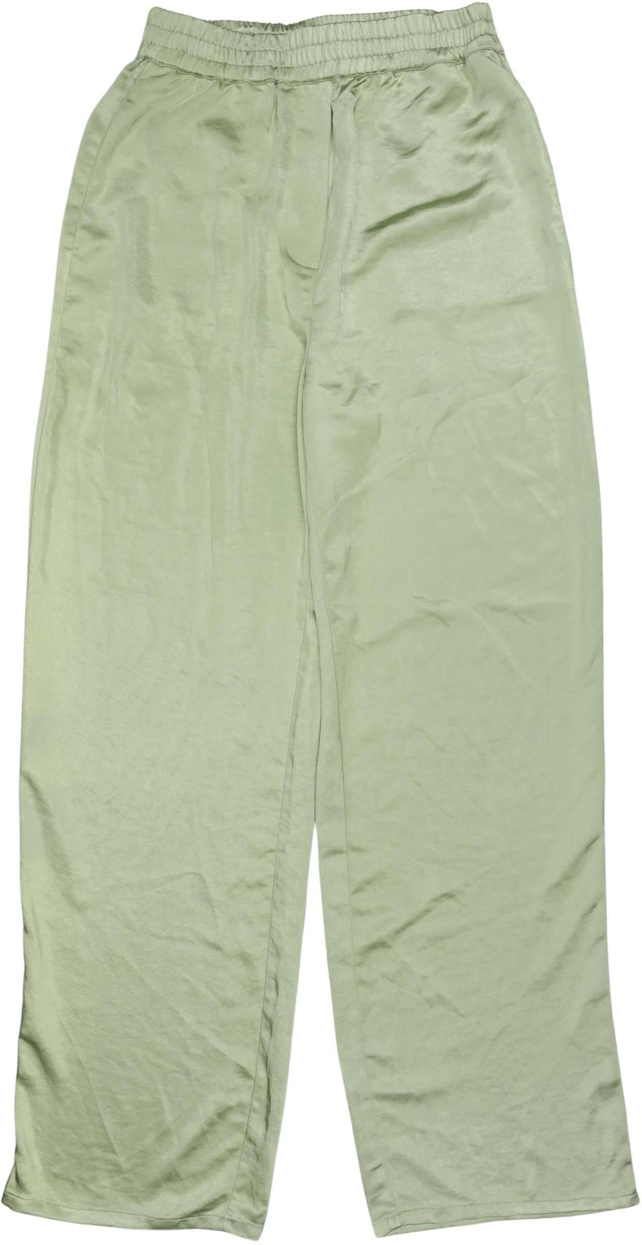 LeGer by Lena Gercke Damen Stoffhose, Hellgrün, Gr. EU 36, Synthetik - Second Hand