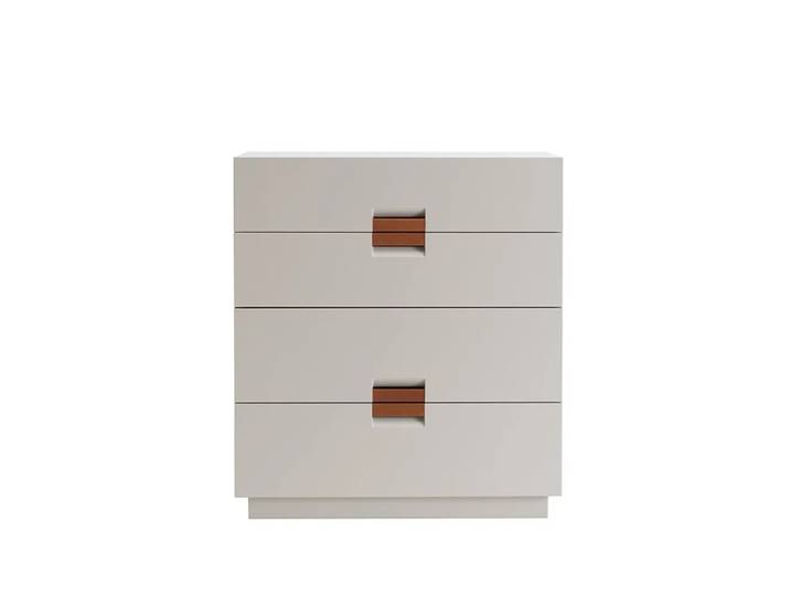 Asplund Commode Frame Medium dark sand, cuir cognac