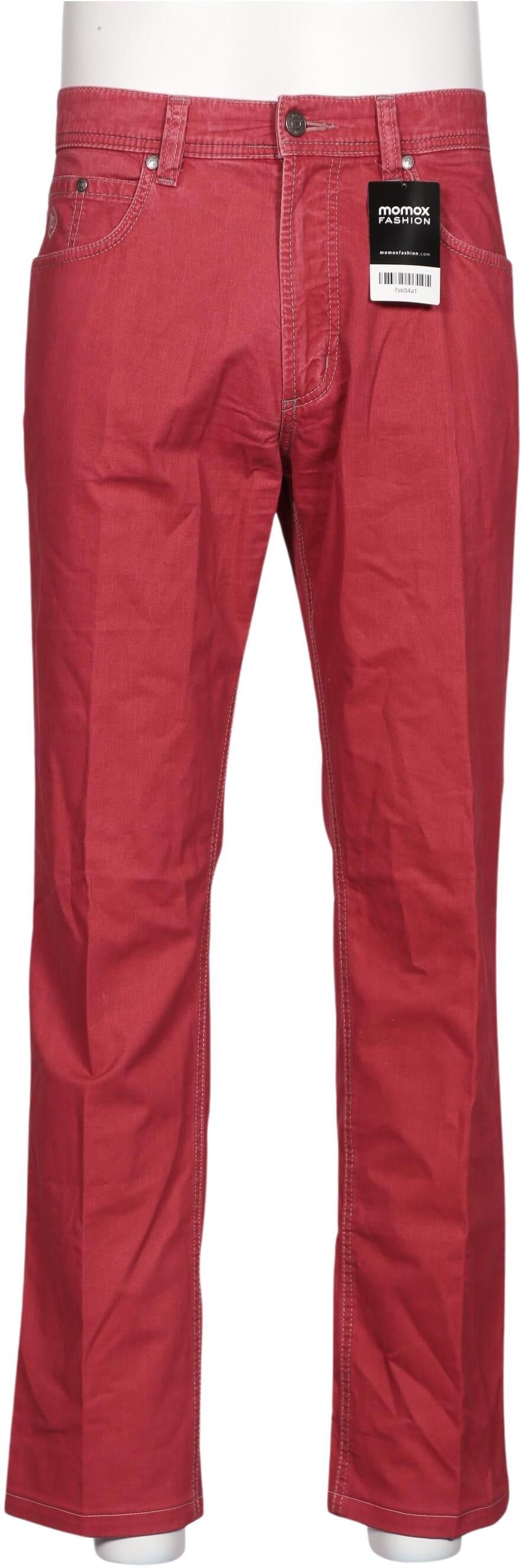 Bugatti Herren Jeans, Rot, Gr. W34, Elasthan / Baumwolle - Second Hand
