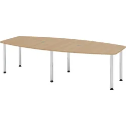 Bümö, Schreibtisch, Konferenztisch KT28 (280 x 130 x 74 cm)