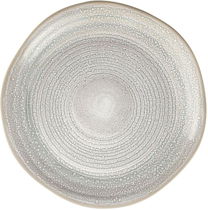 Medard de Noblat Assiettes dessert en grès gris Gris 0x0cm