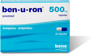 Ben-u-ron 500 mg 20 cápsulas