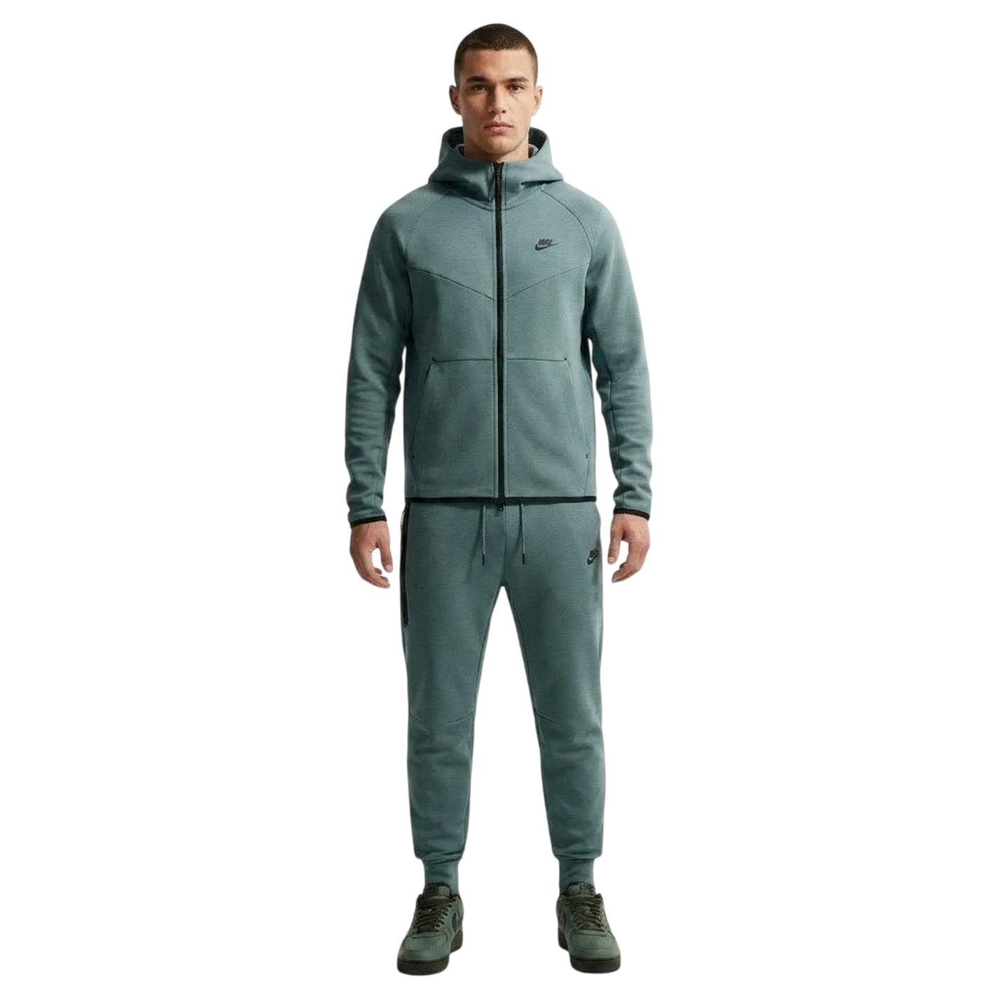 Nike - "Tech" Hoodie mit durchgehendem Reißverschluss für Herren (Schiefer)