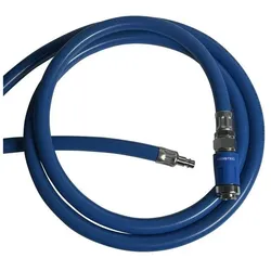 Dönges, Zubehör Druckluftwerkzeug, Industrieschlauch 10 m mit Easy Save Sicherheitskupplung 13 x 19 mm