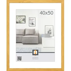 Intertrading Bilderrahmen Livorno 43 x 53 cm Kunststoff Braun