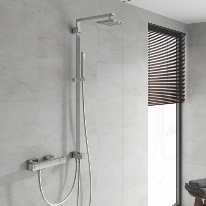 Grohe Euphoria Cube 152 Duschsystem 27696000 chrom, Wandmontage, mit Umstellung