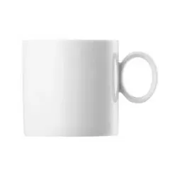 6er-Set Thomas Kaffeebecher Loft 330 ml Porzellan Weiß M (Medium)