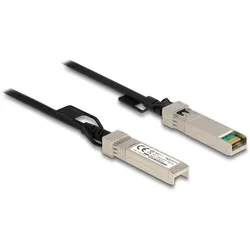 Delock Kabel Twinax SFP+ Stecker zu SFP+ Stecker 7 m (U/UTP, CAT7, 7 m), Netzwerkkabel
