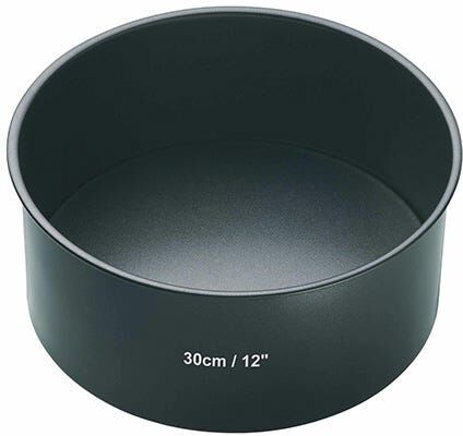 MasterClass Non-Stick 30cm Loose Base Deep Round Cake Pan