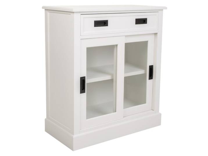 Console blanche 80x40x90,5h