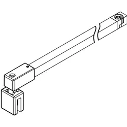 HSK Ersatzteile Stabilisationsbügel komplett, Länge 1.220 mm, Brushed Copper, E100340-282 E100340-282