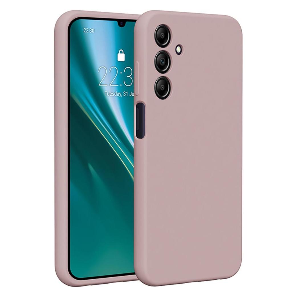Etteri Silikonhülle für Samsung Galaxy A25 5G (global) hellrosa (Samsung Galaxy A25 5G) (46455214)