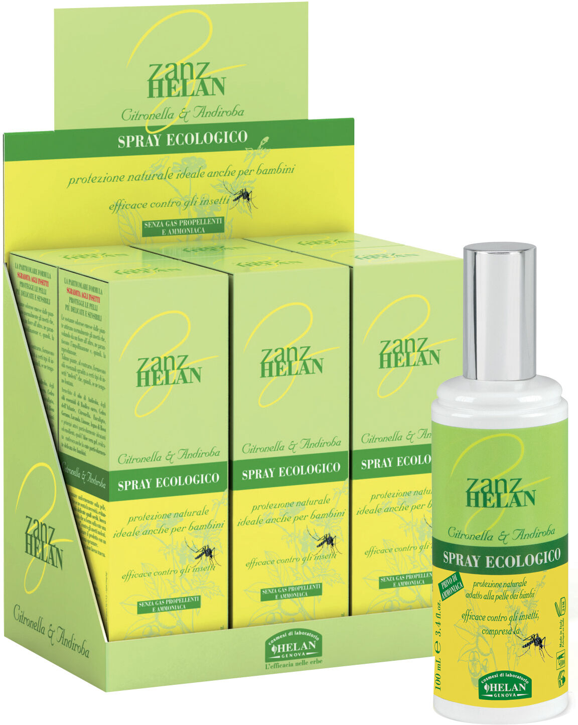 Zanzhelan Spray Ecologico 100ml