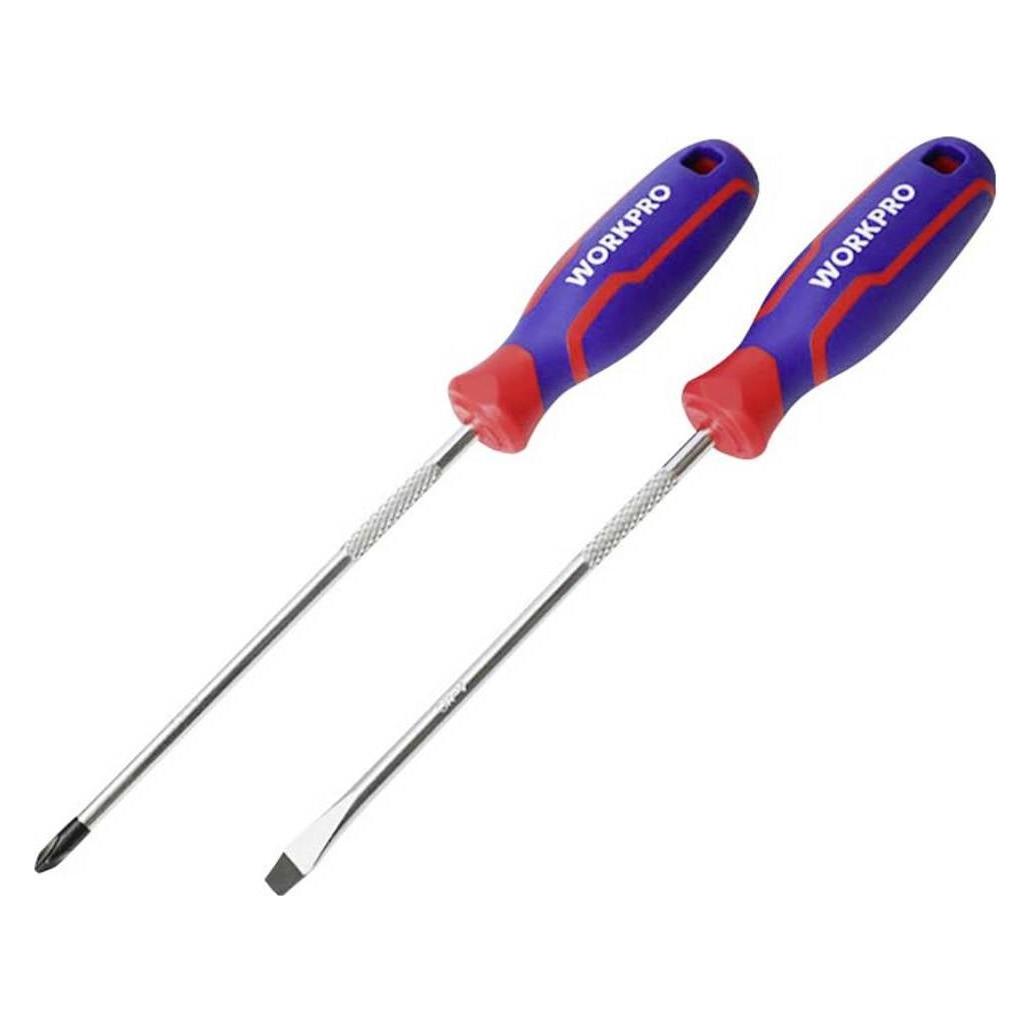Workpro 6 tlg Universal Schraubendreher-Set PH0, PH1, PH2 (WP200504)