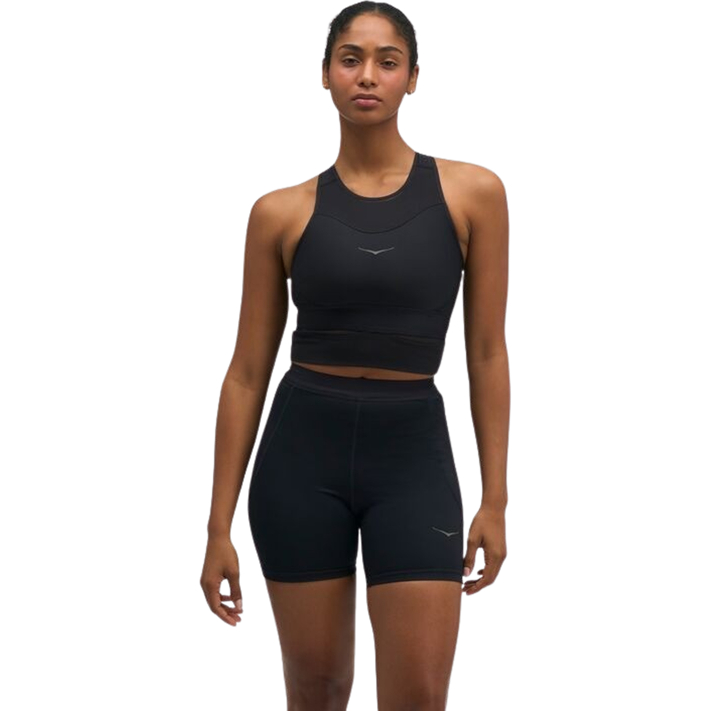 Hoka Race Day Sport BH Damen Sport-BHs schwarz Größe L Laufen Schnell trocknend