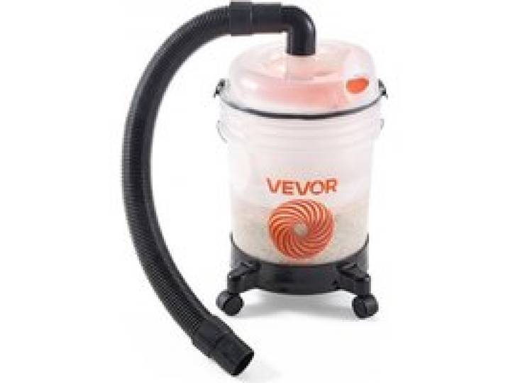 VEVOR Zyklon Staubabscheider Set mit 19L Eimer 50,8 & 63,5mm Anschlüssen, Zyklon Staubsammler zur Nass-/Trockentrennung von Holzspänen Staub & Metallspänen, PP, mit Schlauch Winkeladapter & Rollen