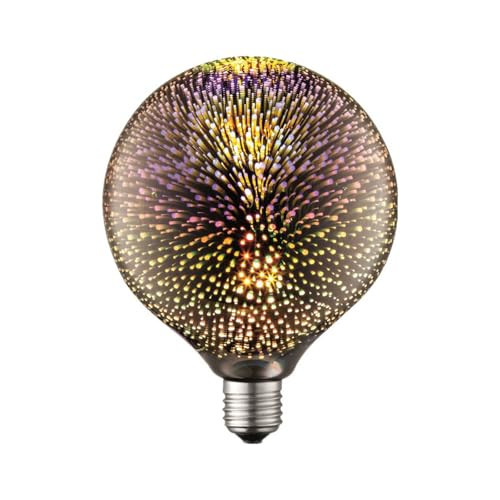 Lucande LED-lamp E27 rookgrijs en goud