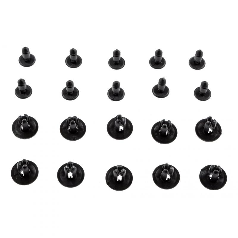 1Tek Tuning Agrafes de carénages 15x11x11x6