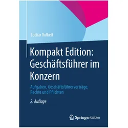 Kompakt Edition: Geschäftsführer im Konzern, Fachbücher von Lothar Volkelt