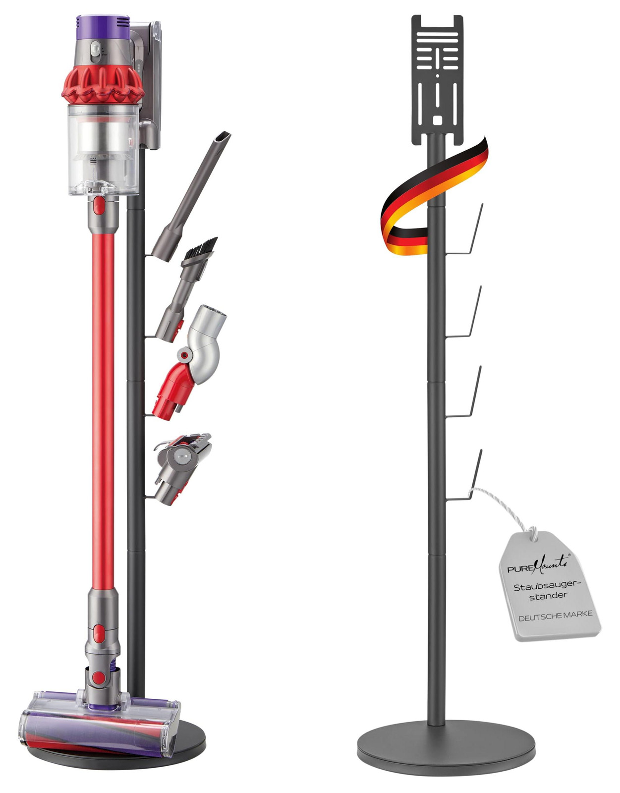 PureMounts Universele Stofzuigerhouder Vloerstandaard
