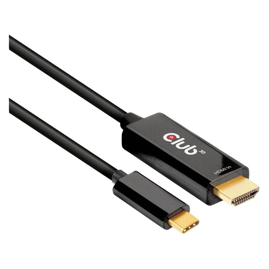Club 3D HDMI (Typ A) - USB Typ C (1.80 m) (CAC-1334)