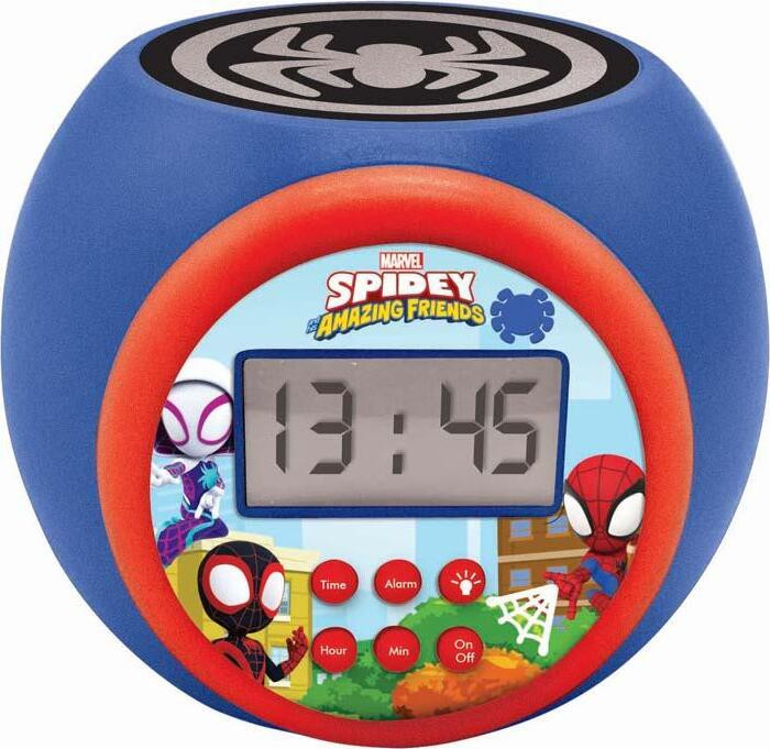 Lexibook Marvel Spidey projectorwekker met timerfunctie