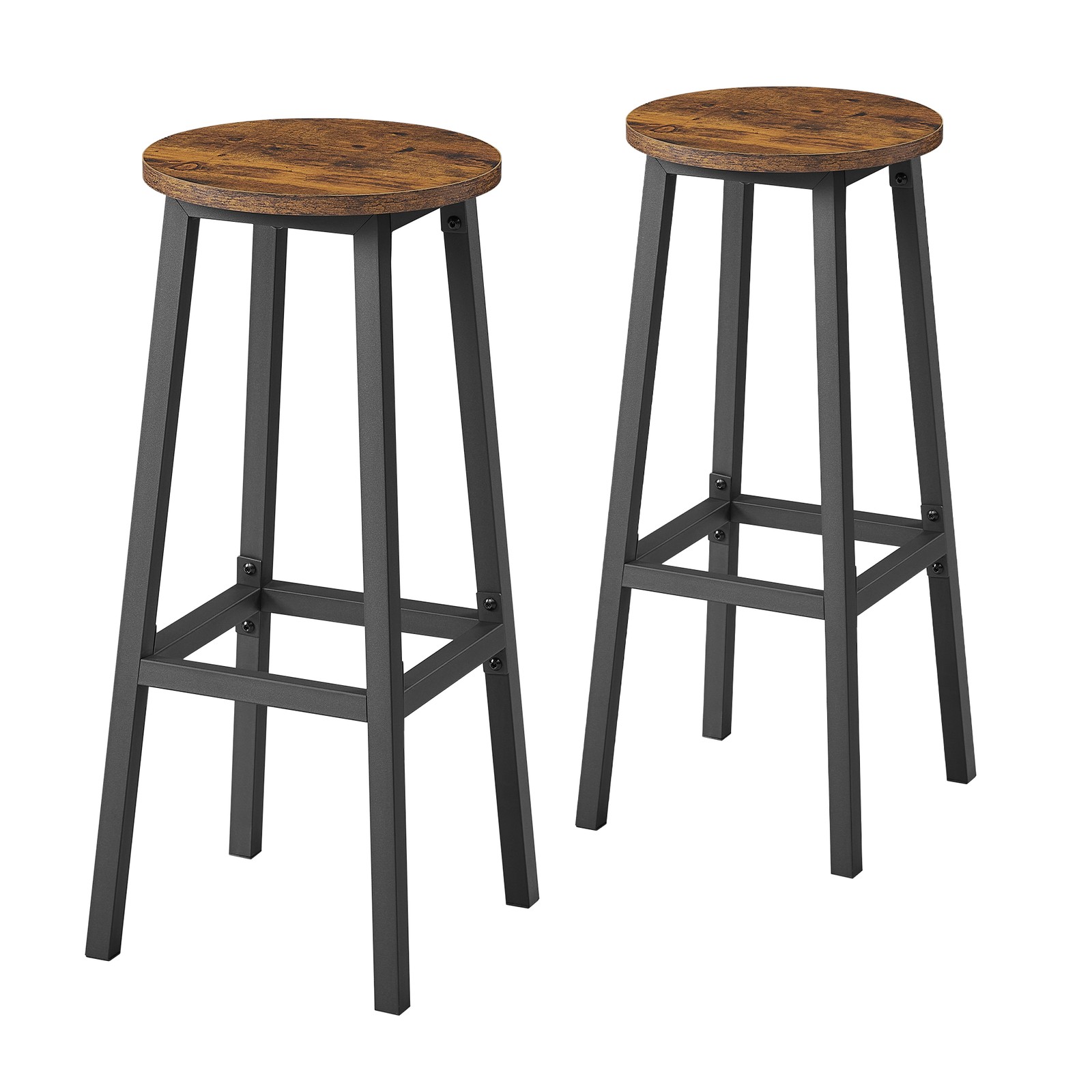 VASAGLE Barhocker, 2er Set, Barstühle LBCB35132K01