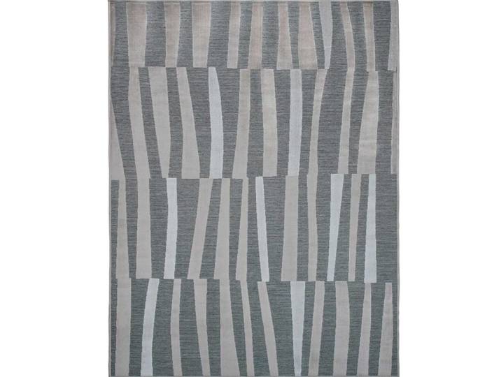 Tapis graphique motif ligne marron 120x160